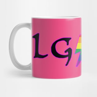 LGBTQ stamp Mug